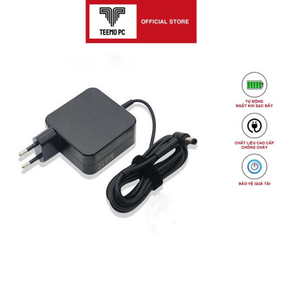 Sạc Tương Thích Cho Laptop Asus F554 F554L F554La Adapter Vuông 19V-3.42A - Hàng Nhập Khẩu New Seal TEEMO PC TEAC1522