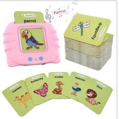 Máy Đọc Thẻ Tiếng Anh, Máy đọc thẻ Flashcard Song Ngữ Anh _ tiếng anh giáo dục sớm cho bé loại 1, 224 từ vựng