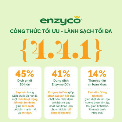 Combo Nước Ngâm Rau 1L Và Nước Rửa Bát Sinh Học 850ml