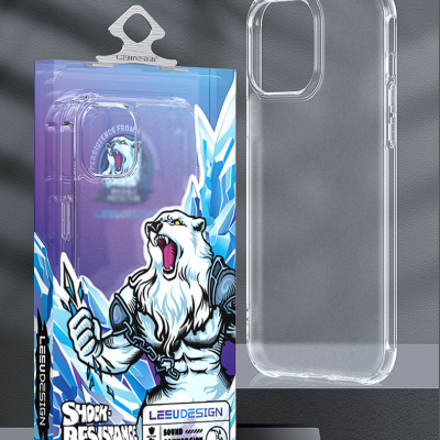 Ốp Lưng Cường Lực Trong Suốt Cao Cấp Dành Cho iPhone 14 / iPhone 14 Plus / iPhone 14 Pro / iPhone 14 Pro Max - Hàng Chính Hãng LEEU DESIGN