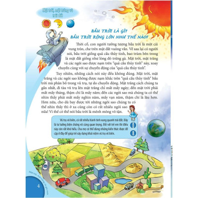 Sách 10 Vạn Câu Hỏi Vì Sao Mặt Trời Mặt Trăng Và Gió Mưa - Minh Long