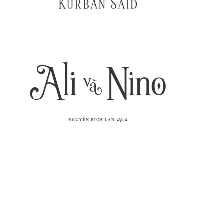 Ali Và Nino (Kurban Said)