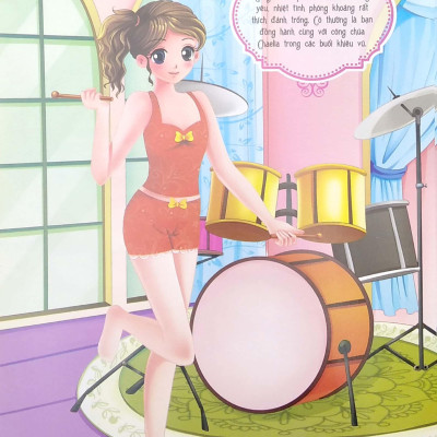 Dán Hình Trang Phục Công Chúa Tuyệt Đỉnh - Công Chúa Xinh Đẹp