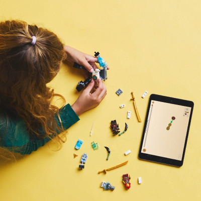 Đồ Chơi Lắp Ráp Chiến Giáp Của Zane LEGO NINJAGO 71827 (92 chi tiết)