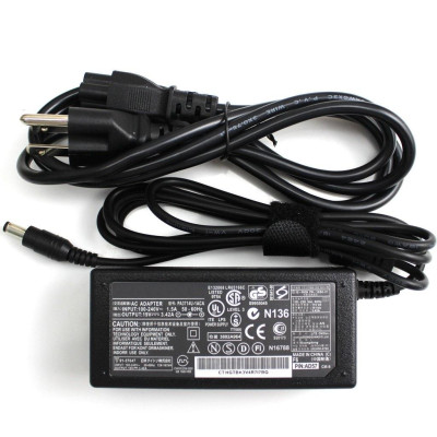 Sạc Tương Thích Cho Laptop Toshiba Satellite A300 A305 A350 Adapter 19V-3.42A - Hàng Nhập Khẩu New Seal TEEMO PC TEAC1378