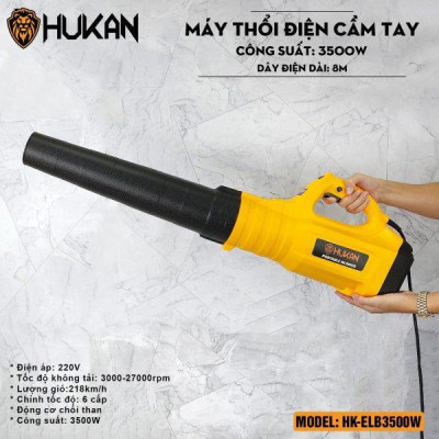 MÁY THỔI BỤI 3500W HK-ELB3500W HUKAN  - HÀNG CHÍNH HÃNG