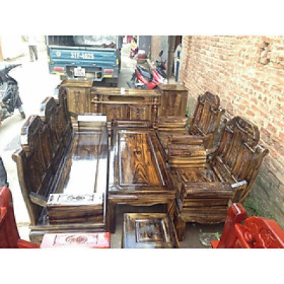 Bộ bàn ghế như ý hộp voi bộ 2m2 và 2m4 gỗ tràm