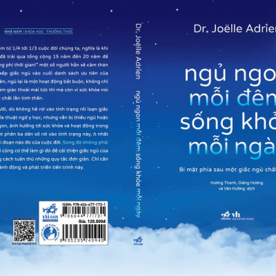 Sách - Ngủ ngon mỗi đêm, sống khỏe mỗi ngày (Dr. Joëlle Adrien) (Nhã Nam Official)