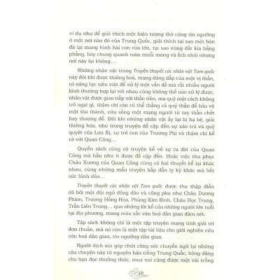 Sách - Truyền Thuyết Các Nhân Vật Tam Quốc