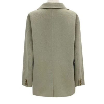 Áo khoác blazer dạ nữ màu xanh lá phong cách ulzzang Hàn Quốc