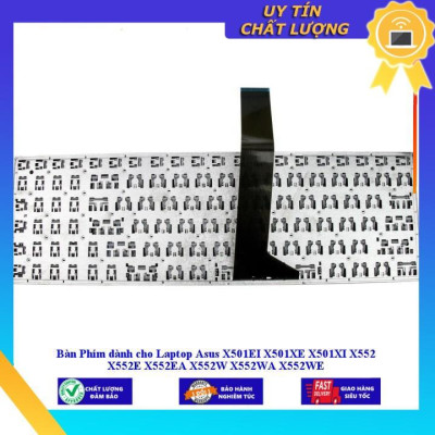 Bàn Phím dùng cho Laptop Asus X501EI X501XE X501XI X552 X552E X552EA X552W X552WA X552WE - Hàng Nhập Khẩu New Seal