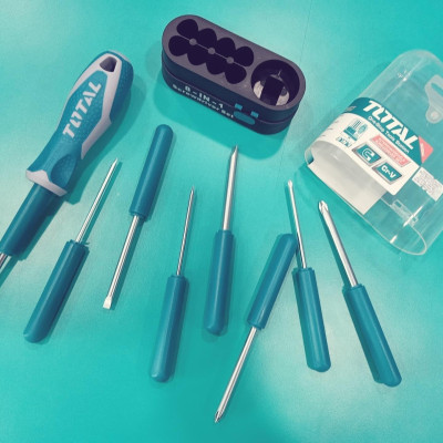 BỘ 9 TUA VÍT ĐA NĂNG TOTAL THT250906 - HÀNG CHÍNH HÃNG