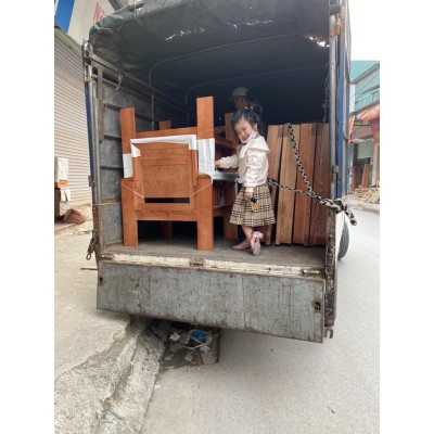 ghế sồi T12 màu xoan đào