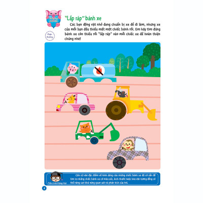 Hình Dán Thú Vị - Rèn Luyện Tư Duy 3