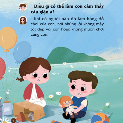 Cùng Con Nuôi Dưỡng Cảm Xúc Tích Cực - Con Không Cáu Giận