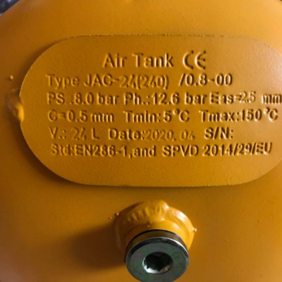 Máy nén khí có dầu ( siêu êm) 24L 1500W Tolsen 73114- Hàng chính hãng