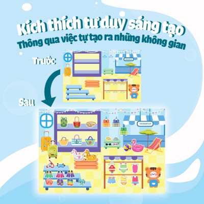 Sách Trò Chơi Đồ Hàng - Du Lịch Biển