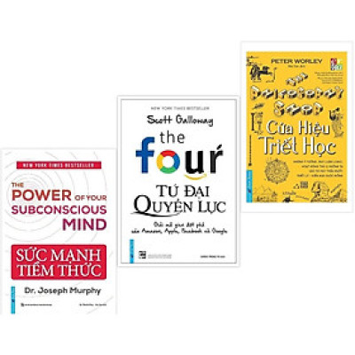 Sách - Combo Sức Mạnh Tiềm Thức + Tứ Đại Quyền Lực + Cửa Hiệu Triết Học - First News
