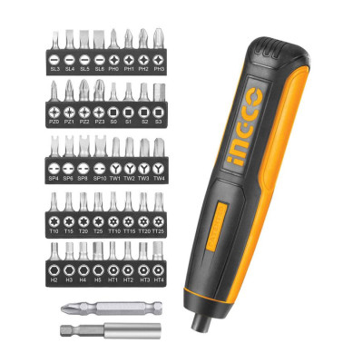 MÁY SIẾT VÍT 1/4" DÙNG PIN 4V INGCO CSDLI0403 - HÀNG CHÍNH HÃNG