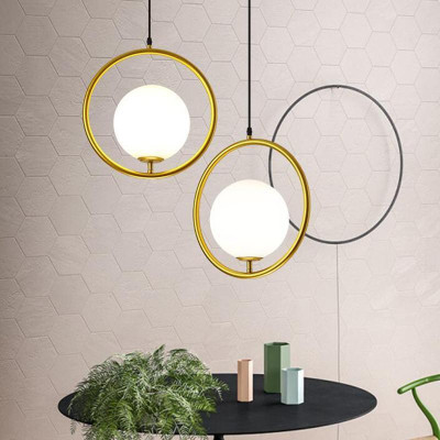 Combo 2 đèn thả OCEA hiện đại, cao cấp loại to D20cm kèm bóng LED chuyên dụng - Tô điểm cho không gian sống