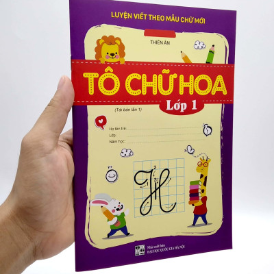 Luyện Viết Theo Mẫu Chữ Mới - Tô chữ Hoa - Lớp 1