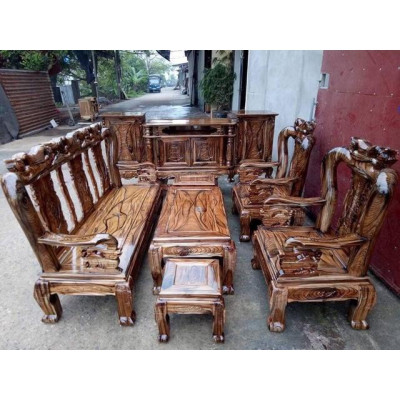 Bàn Ghế Minh Quốc Đào gỗ Tràm