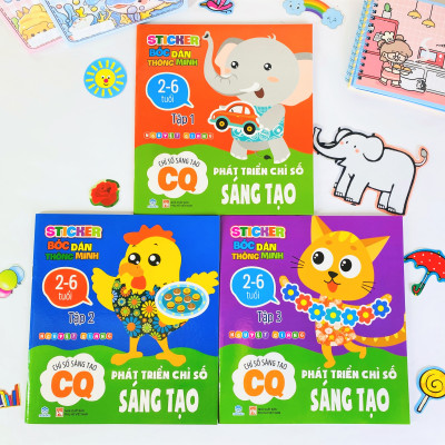 Sticker bóc dán thông minh  phát triển chỉ số sáng tạo CQ tập 3