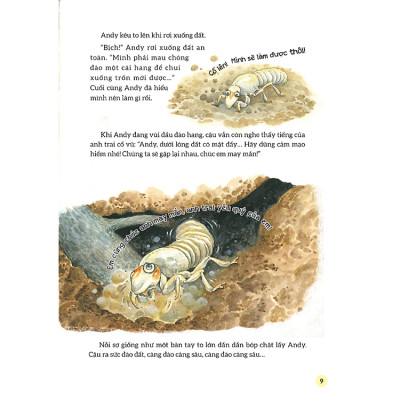 Truyện tranh khoa học về các loài côn trùng