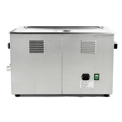 Máy Rửa siêu âm GTsonic T20, 20 lít sử dụng sóng siêu âm tần số cao, giúp loại bỏ bụi bẩn, dầu mỡ và cặn bám hiệu quả mà không làm hỏng bề mặt