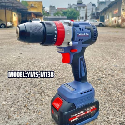 MÁY KHOAN VÍT PIN 21V 90NM 13MM YMS-M13B YAMASU ( 2PIN+1 SẠC) - HÀNG CHÍNH HÃNG