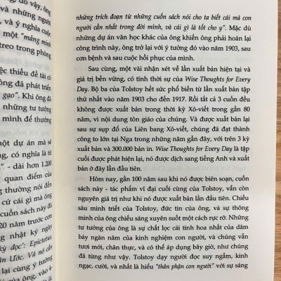 Suy niệm mỗi ngày - Lev Tolstoy - Đỗ Tư Nghĩa dịch