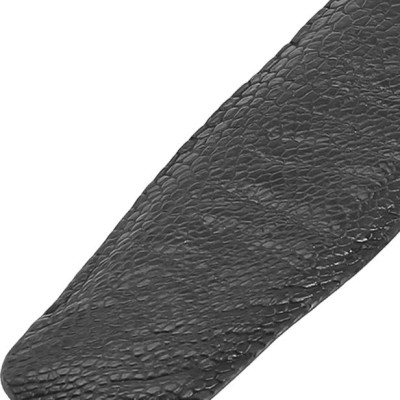 Thắt Lưng Nam Da Đà Điểu Bản Lớn Trơn Đầu Kim Huy Hoàng HT4429 - Đen