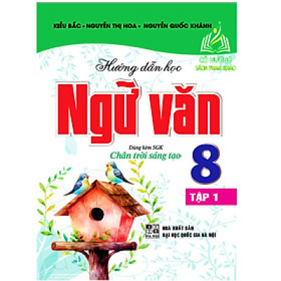 Sách - hướng dẫn học ngữ văn 8 - tập 1( dùng kèm sách giáo khoa chân trời sáng tạo) - HA