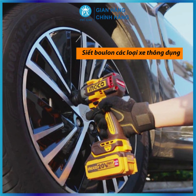 MÁY SIẾT BULONG DÙNG PIN INGCO CIWLI2050 & CIWLI20501