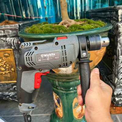 Máy khoan điện Workfick đầu Kẹp 13ly 710W - Hàng Chính Hãg - Bảo hành 6 Tháng