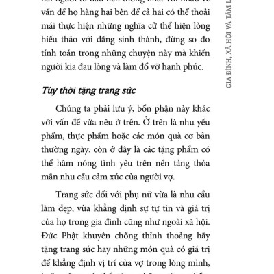 Gia Đình, Xã Hội Và Tâm Linh