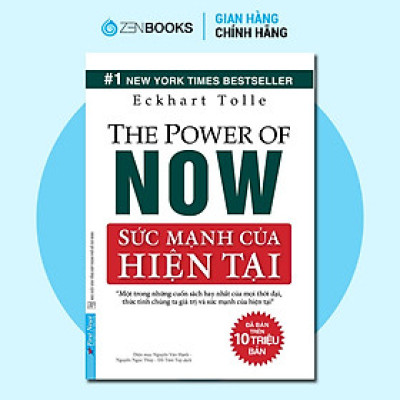 Sách - Sức Mạnh Của Hiện Tại - Eckhart Tolle