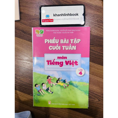 Sách - Phiếu bài tập cuối tuần môn Tiếng việt lớp 4