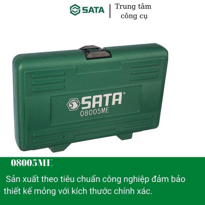 Bộ thanh vặn, đầu nối 15 chi tiết  SATA 08005ME