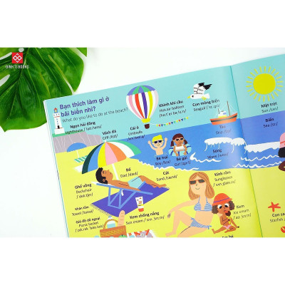 Sách - Thế Giới Từ Vựng Cho Bé Nội Dung Phong Phú Bao Trùm Nhiều Chủ Đề Hấp Dẫn - Đinh Tị Books