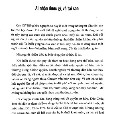 Ai Sở Hữu Gì Và Tại Sao - 6 Quy Tắc Ẩn Về Quyền Sở Hữu Chi Phối Toàn Bộ Cuộc Sống Của Chúng Ta