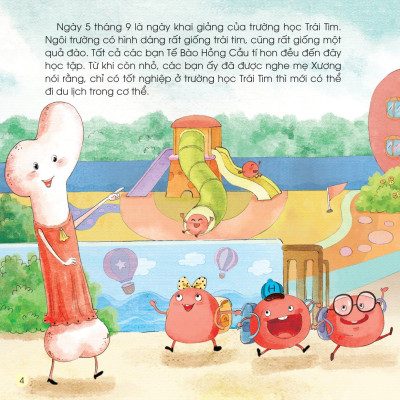 Sách Những Câu Chuyện Lý Thú Về Cơ Thể Người - Nhật Ký Đi Học Của Tế Bào Hồng Cầu