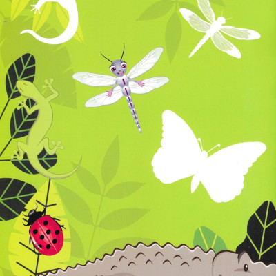 Sticker Dán Hình Thông Minh - Côn Trùng, Bò Sát, Lưỡng Cư _VT