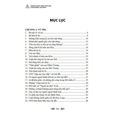 Sách - Những Bí ẩN Trên Thế Giới Chưa Được Giải Đáp - Bìa Cứng - Minh Thắng