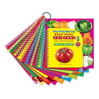 Bách Khoa Tri Thức Đầu Tiên Cho Bé (Rau-Củ-Quả-Hoa) (Xâu 10 Cuốn-Tái Bản 2020)