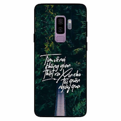 Ốp lưng in cho Samsung S9 Plus Mẫu Tìm Về Nơi Xa