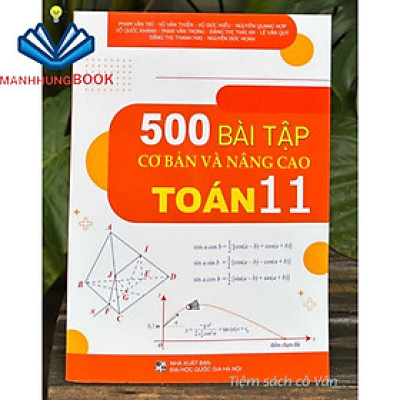 Sách - 500 Bài tập cơ bản và nâng cao Toán 11
