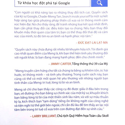 Search Inside Yourself - Tạo Ra Lợi Nhuận Vượt Qua Đại Dương Và Thay Đổi Thế Giới (Tái Bản 2022)