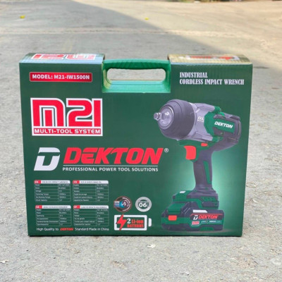 MÁY VẶN BULONG PIN 21V DEKTON M21-IW1500N - HÀNG CHÍNH HÃNG