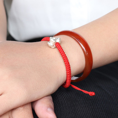 Vòng Tay Kết Dây Tuổi Ngọ Ngọc Quý Gemstones